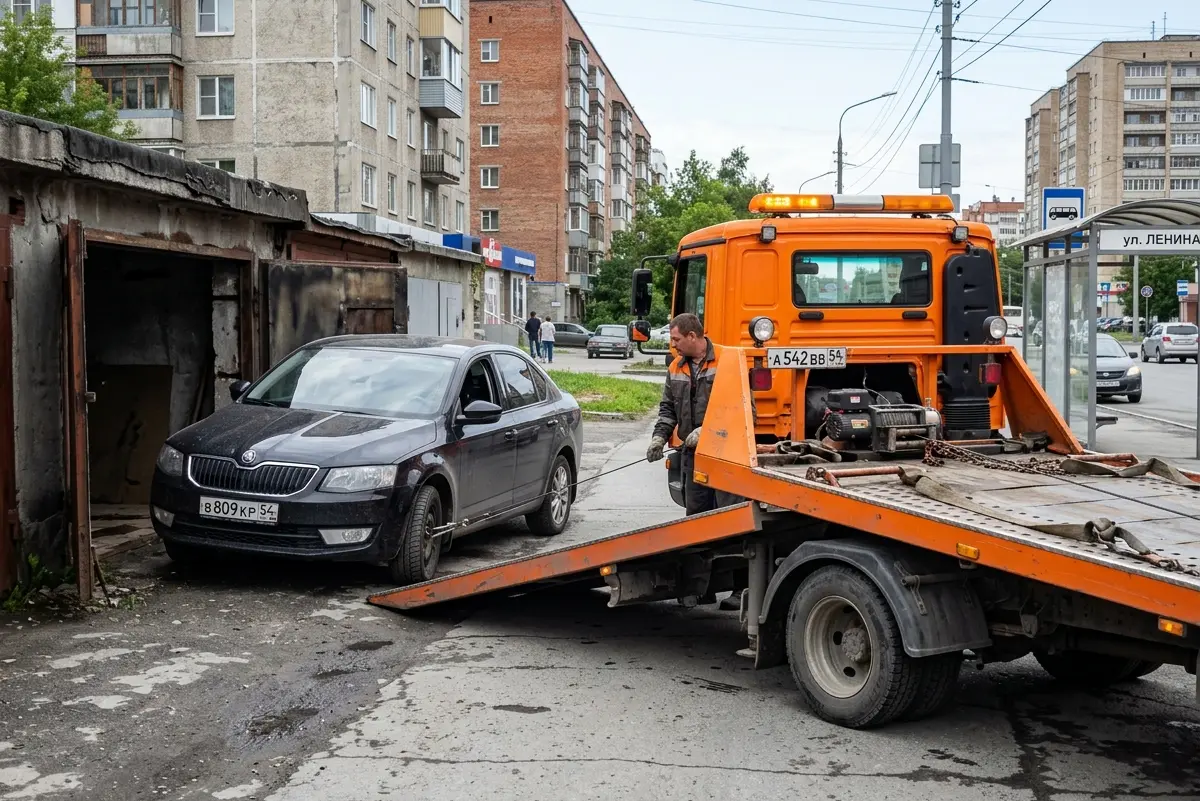 Skoda Octavia из гаража