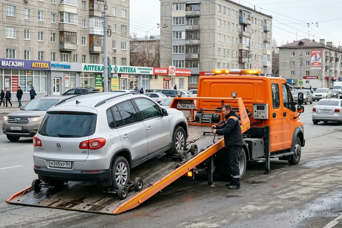 VW Tiguan с заклинившей АКПП