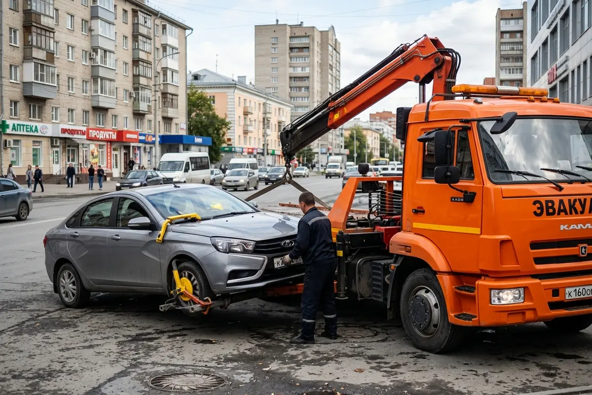 Lada Vesta с блокировкой руля