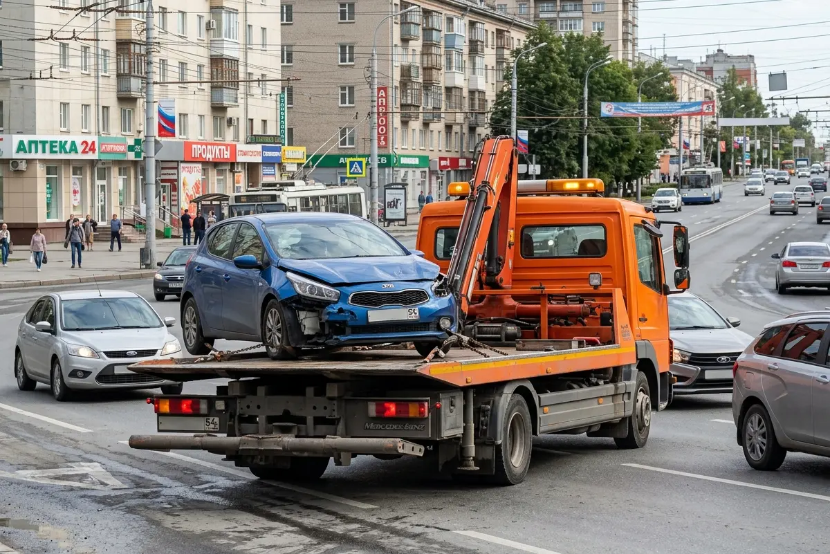 Kia Ceed на штрафстоянку