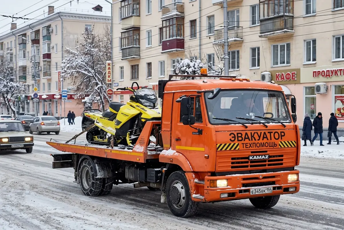 Снегоход Ski-Doo на хранение