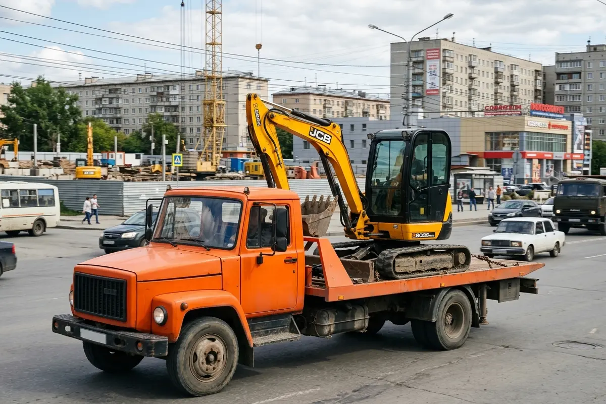 Мини-экскаватор JCB